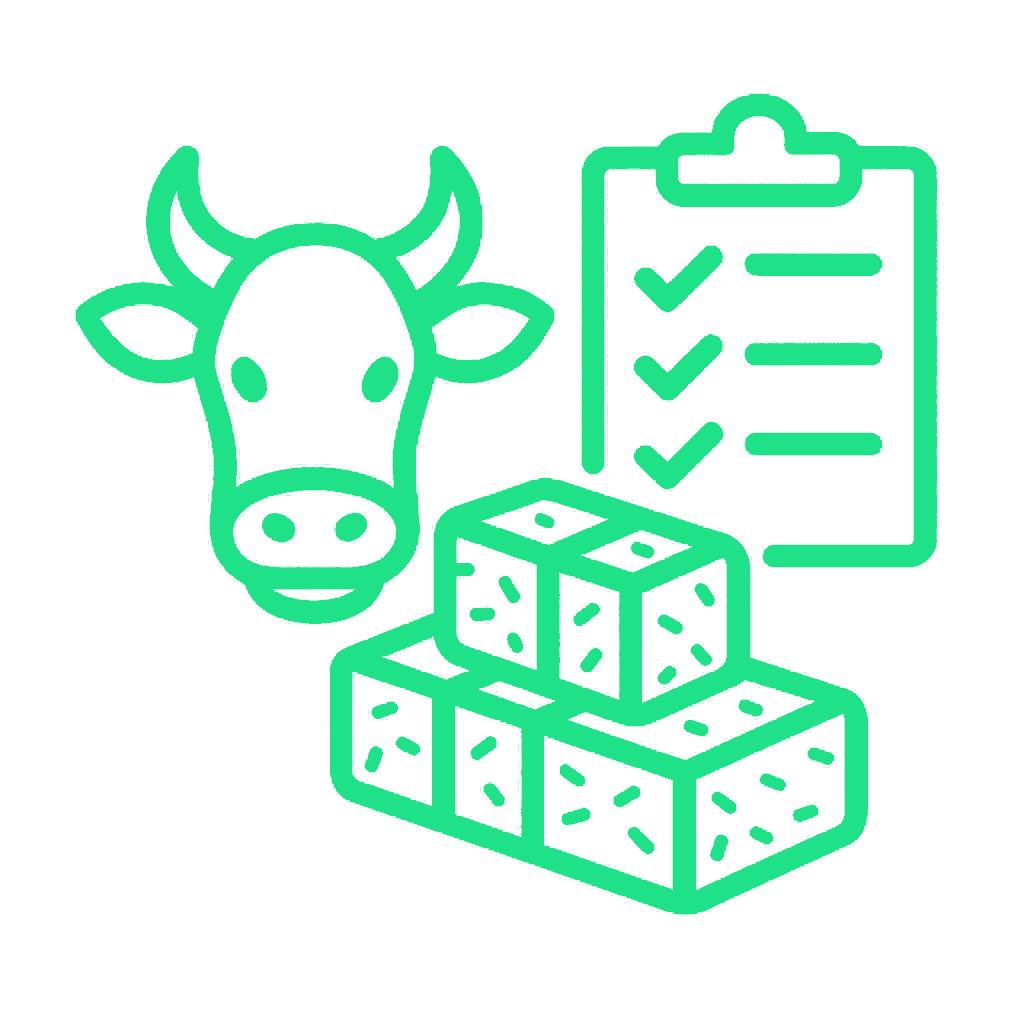 Cow Straw Stock Management